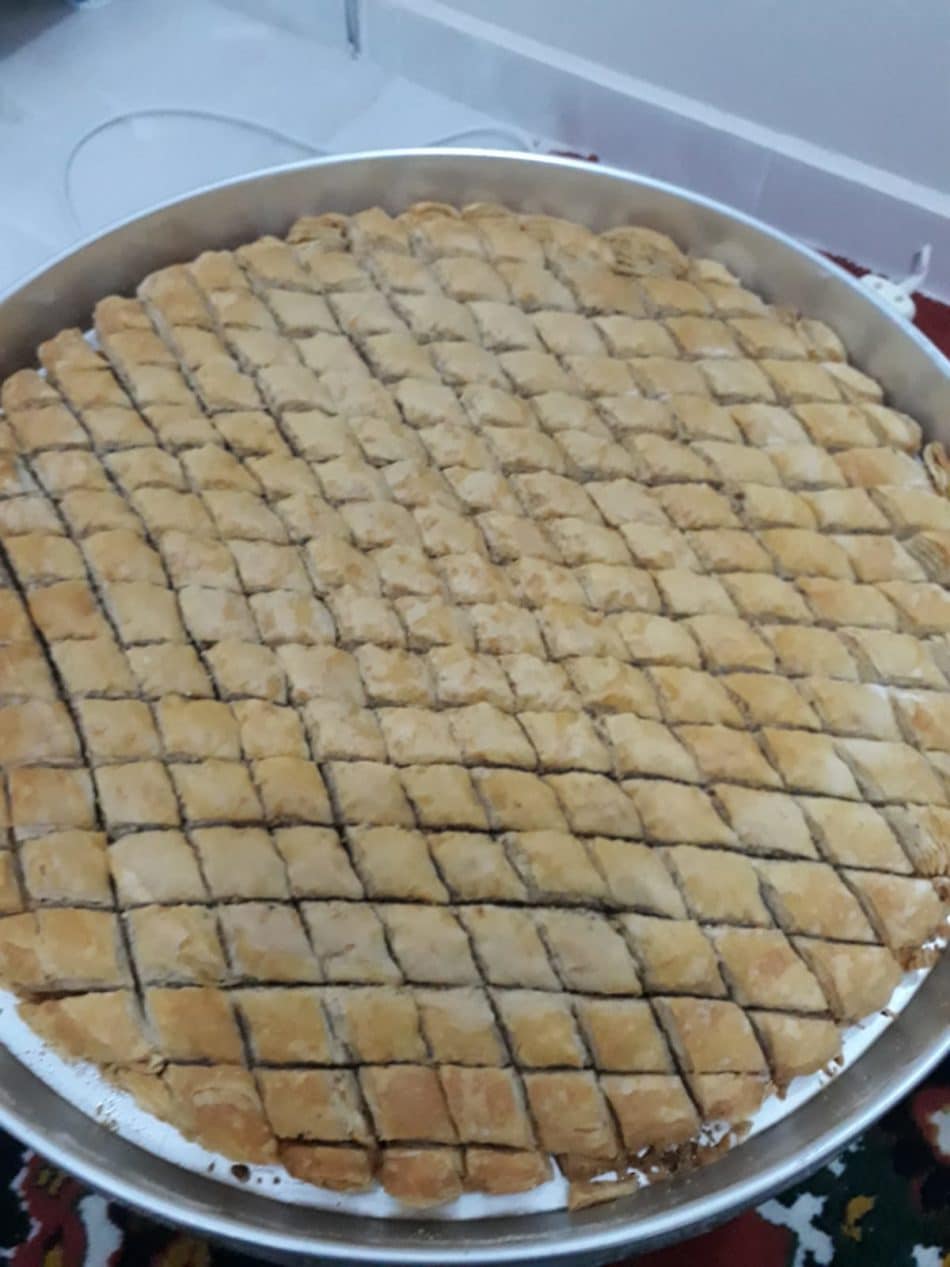 Çıtır Çıtır El Açması Cevizli Baklava