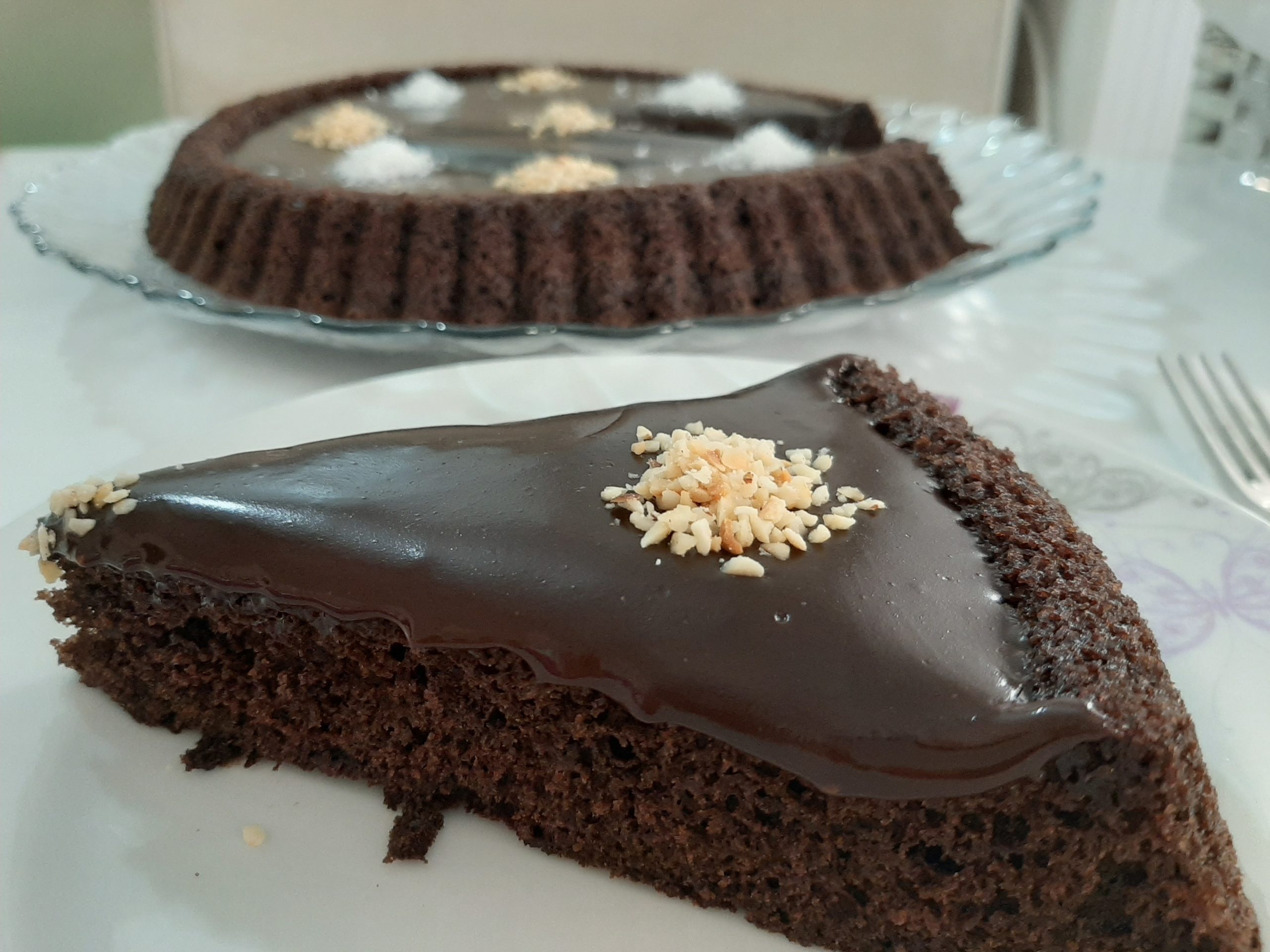 Cikolatali Kek menyusu