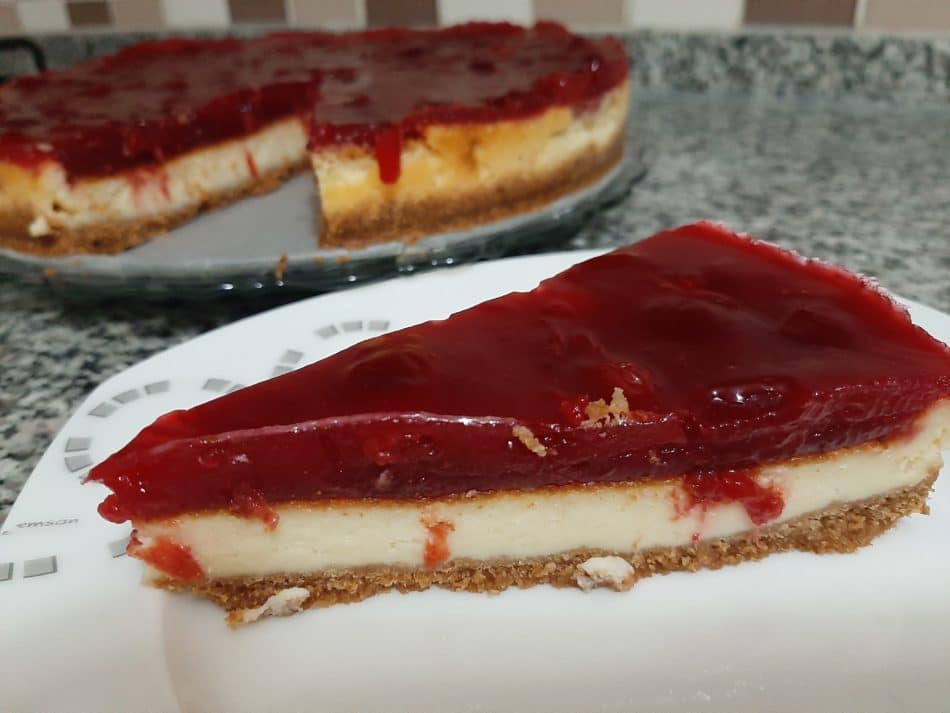 vişneli cheesecake