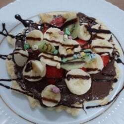 evde waffle tarifi