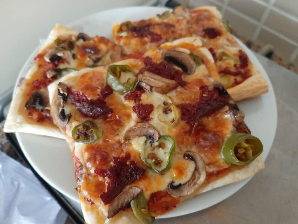 çıtır milföy pizza